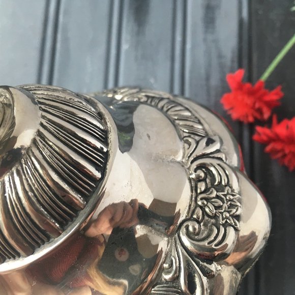 Orante Silver Candle Holders - Picture 5 of 7